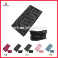 Ningbo Lingshang LSB-5407 100% Polyester Microfaser Custom Bandana Nahtlose Kopfbedeckung Schädel Hals Rohr